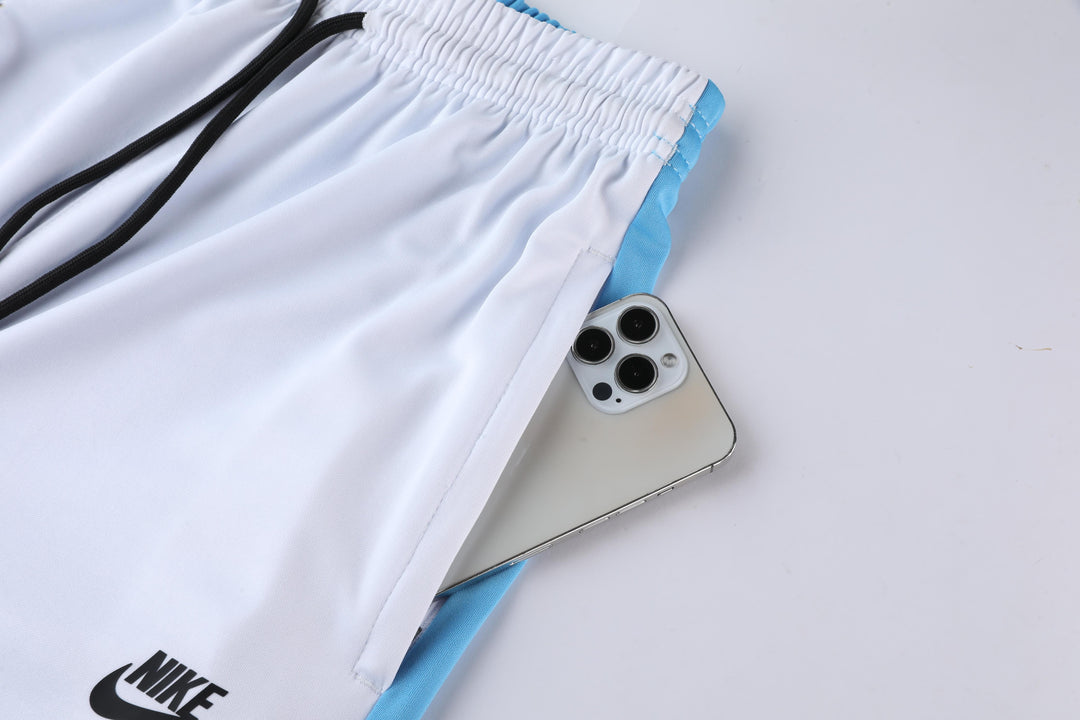 Nike Training Pants Kit - White/Light Blue