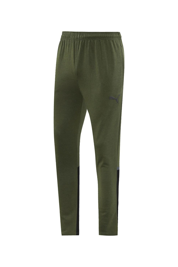 Puma Tech Fleece Pants - Dark Green/Black