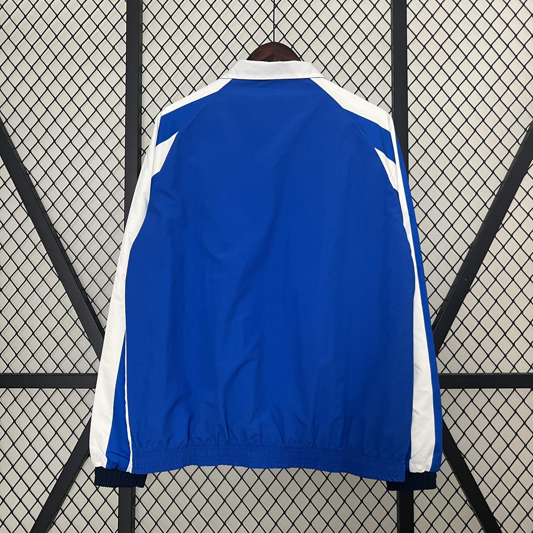 Argentina Reversible Windbreaker Jacket - Blue/White