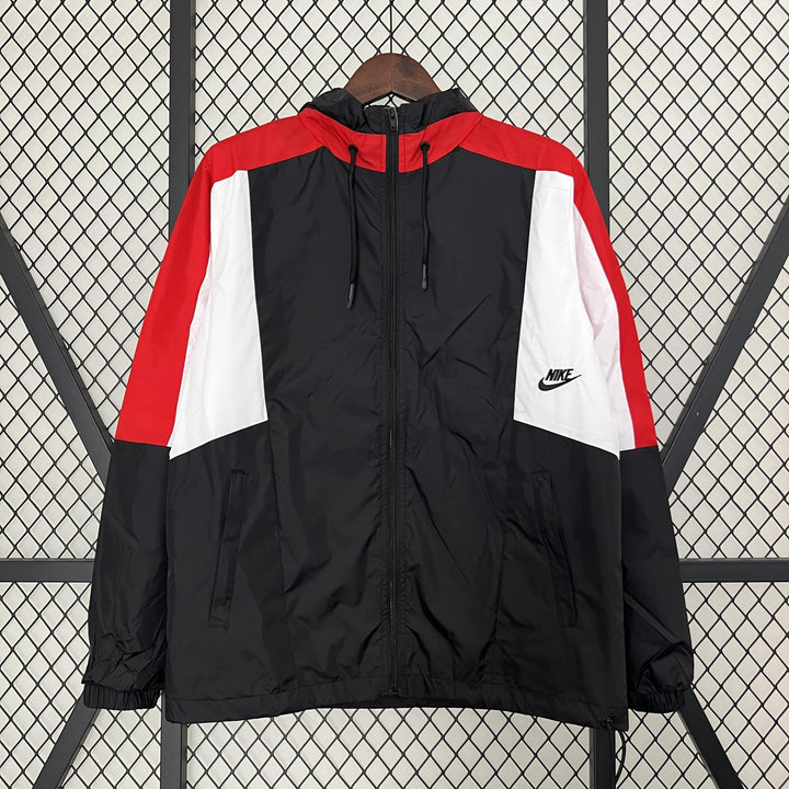 Nike Windbreaker Jacket - Black/Red