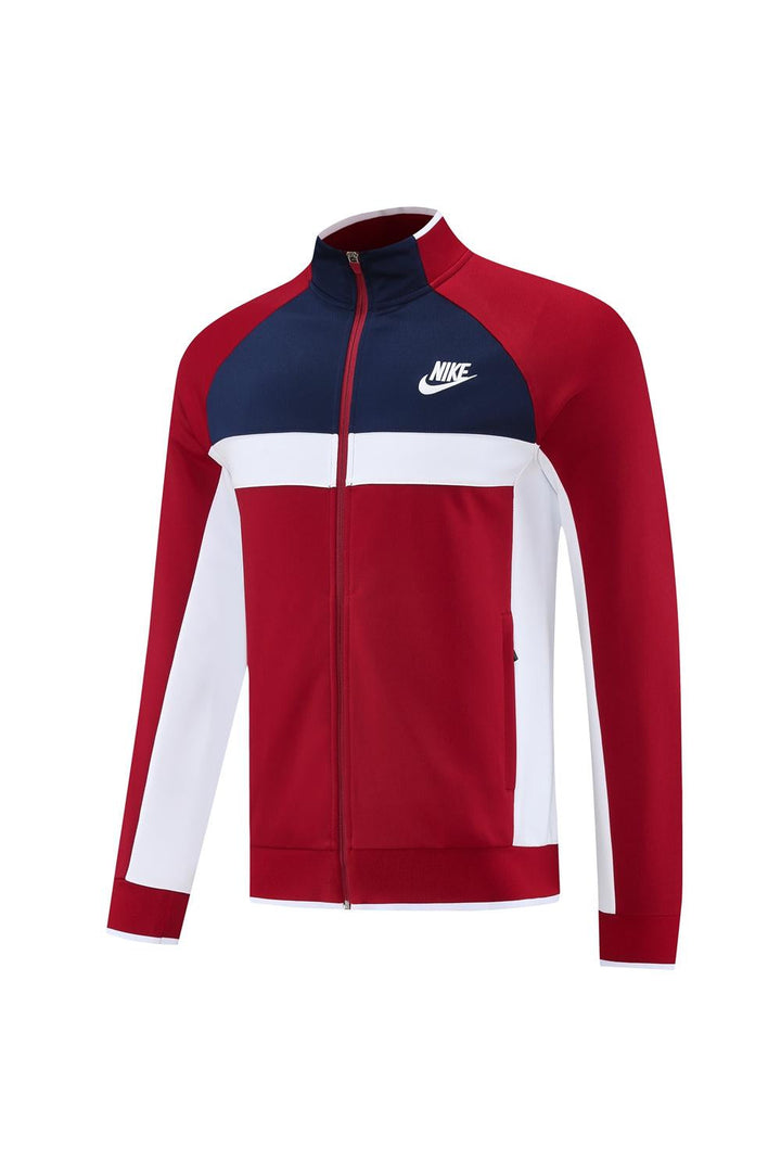 Nike Jacket - Red/Navy Blue
