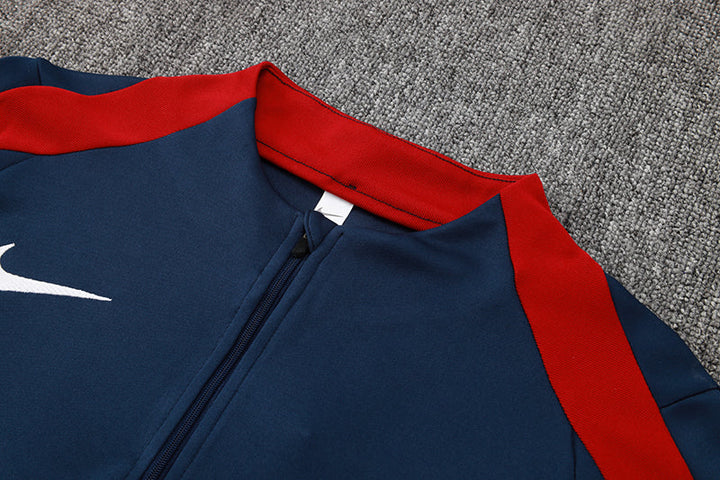 Nike Training Jacket - Navy Blue/Red II