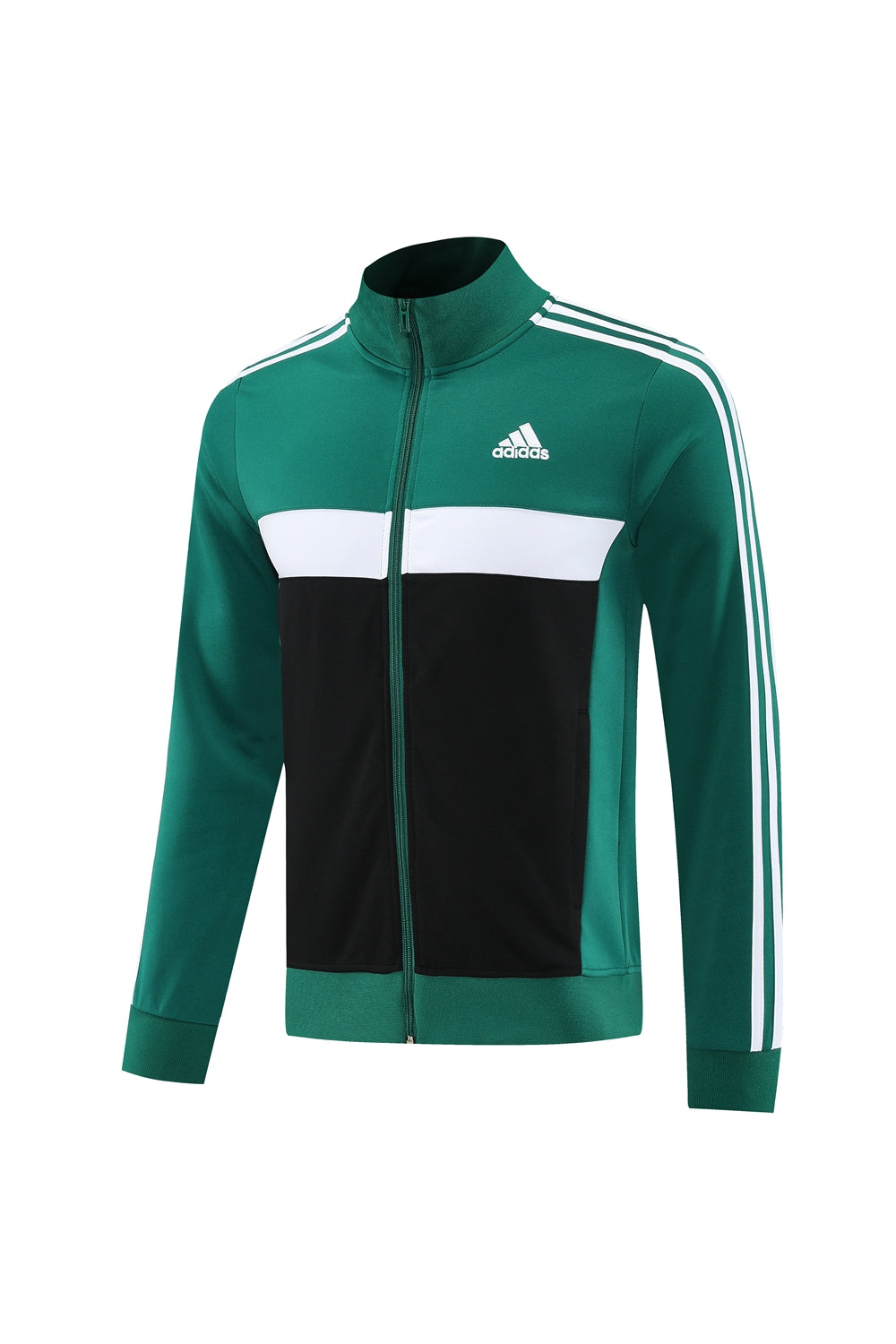 Adidas Jacket - Dark Green/Black