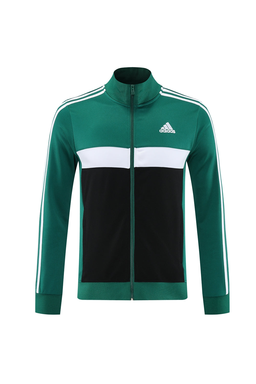 Adidas Jacket - Dark Green/Black