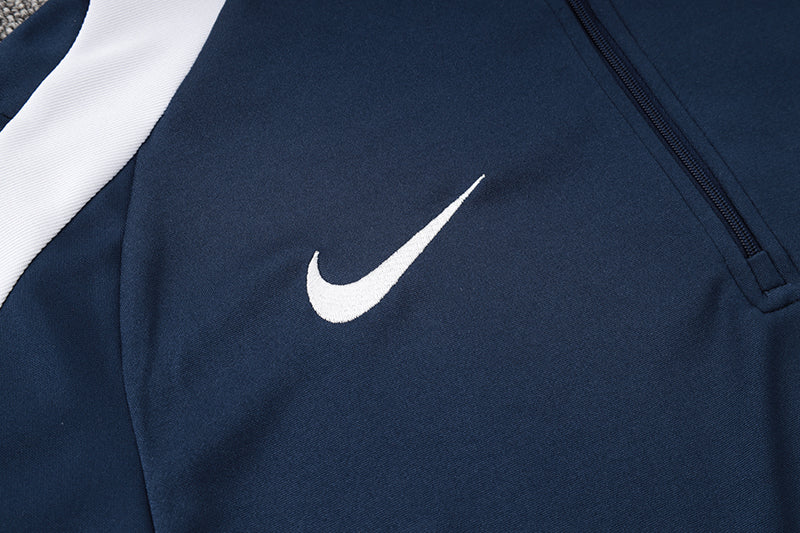 Nike Training Jacket - Navy Blue/White II