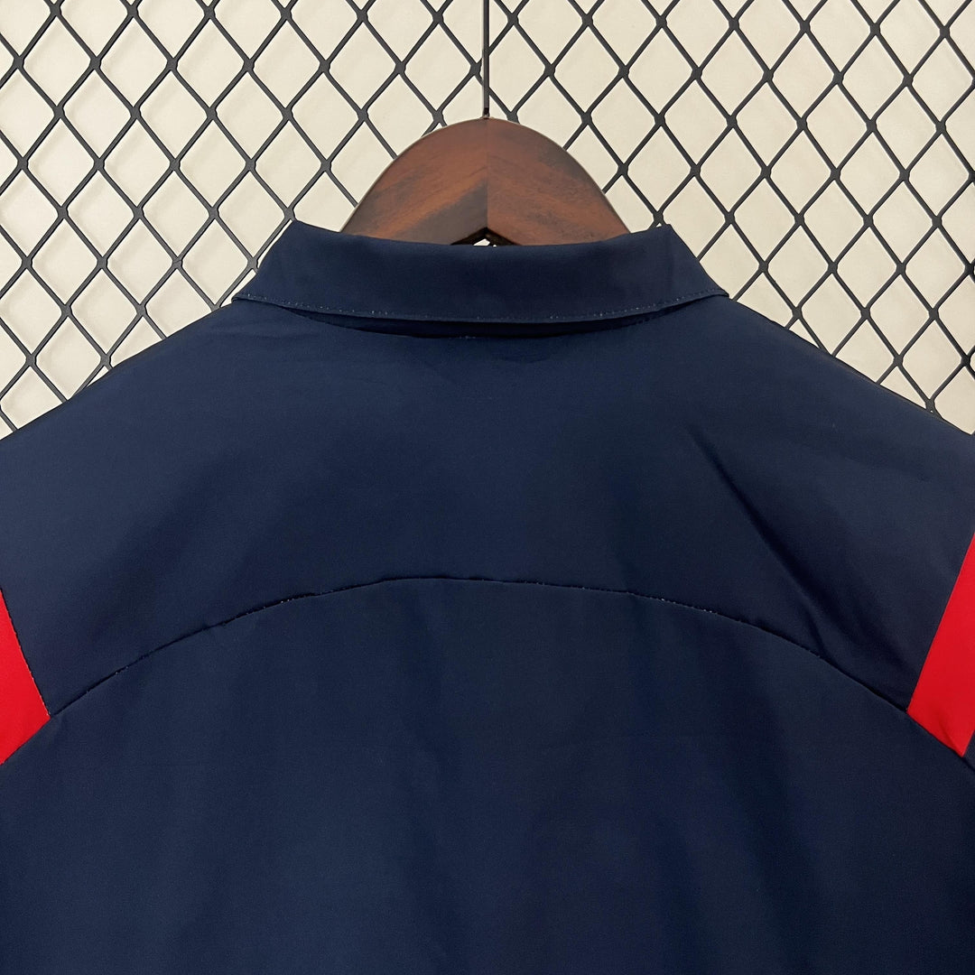 Spain Windbreaker Jacket - Navy Blue
