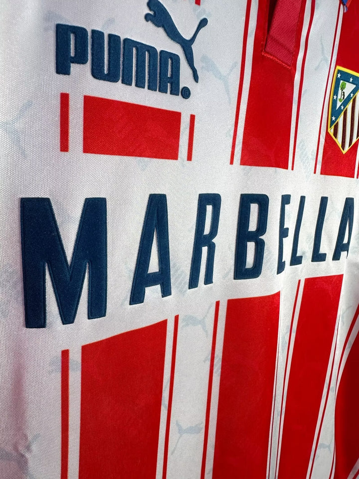 Atletico Madrid 94/95 Home Retro Shirt - Long Sleeve