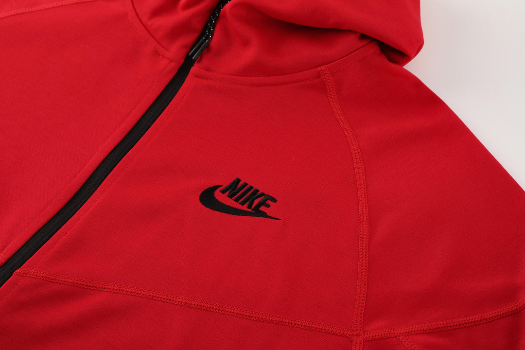 Nike Tech Fleece Jacket - Red