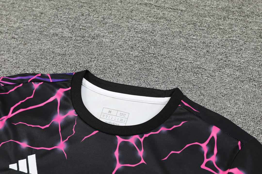 Real Madrid 2024/25 Training Kit - Black/Purple