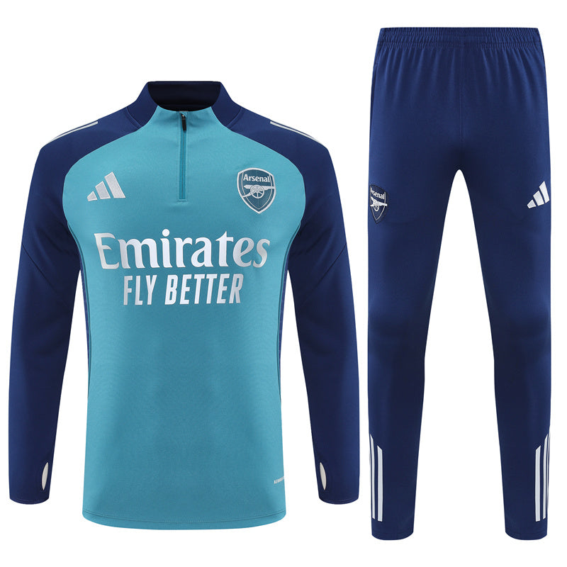 Arsenal Training Set 2025/26 -  Turquoise-Blue