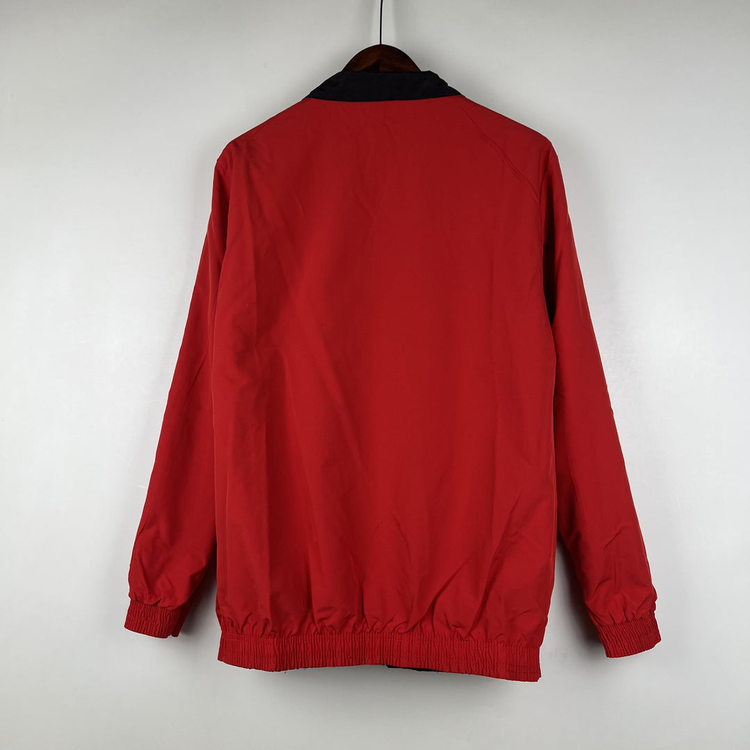 Atlanta United Reversible Windbreaker Jacket - Black/Red
