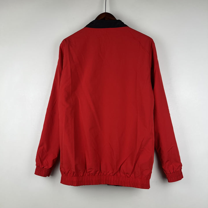 Atlanta United Reversible Windbreaker Jacket - Black/Red