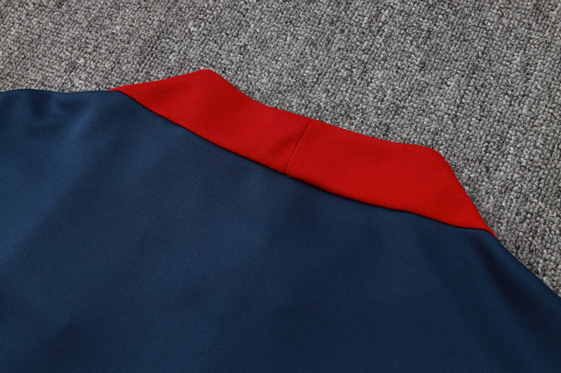 Nike Training Jacket - Navy Blue/Red II