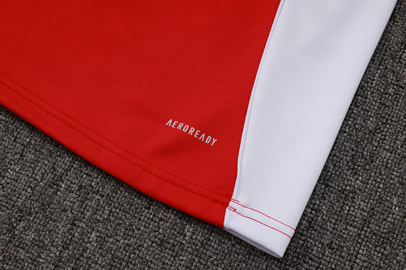 Adidas Training Jacket - Red/White II