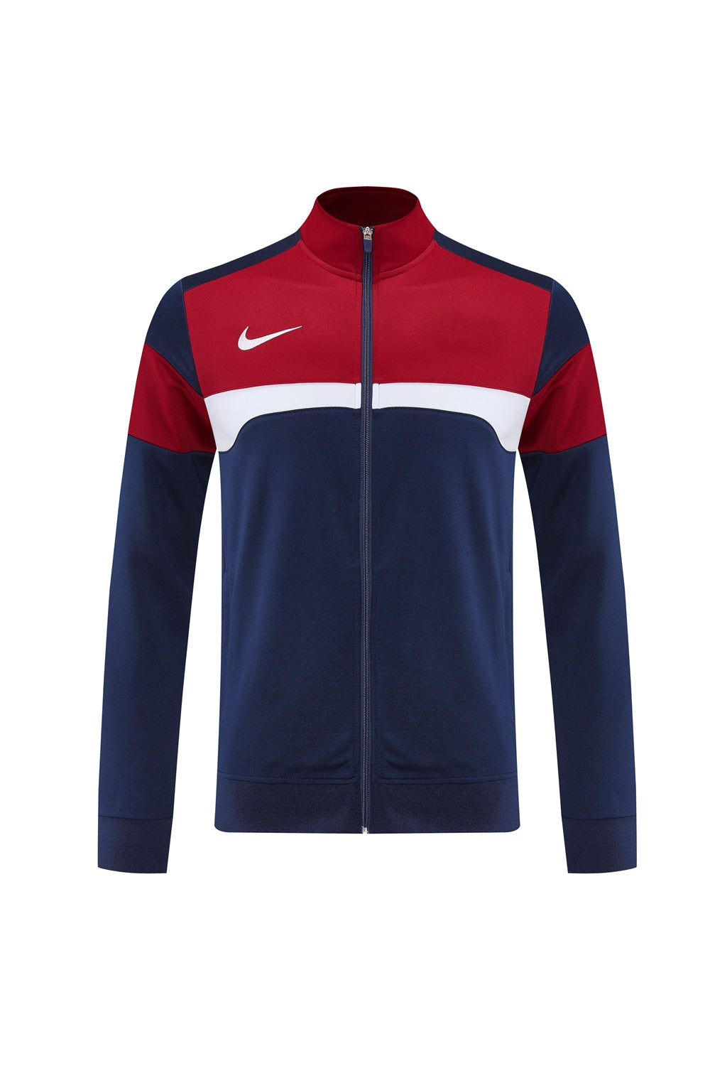 Nike Jacket - Navy Blue/Red
