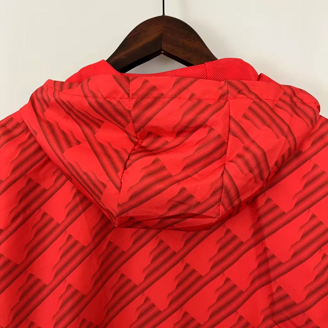 São Paulo Windbreaker Jacket - Red