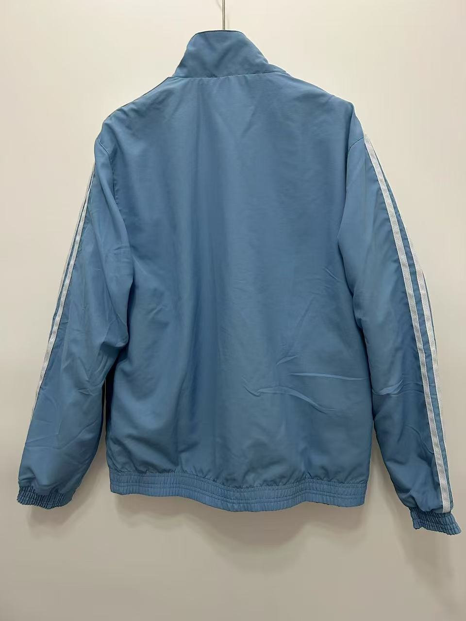 Scotland Reversible Windbreaker Jacket - Light Blue/Navy Blue