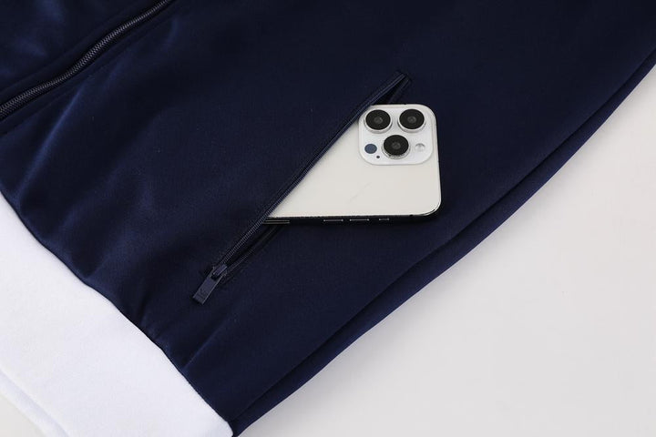 Adidas Originals Jacket - Navy Blue/White