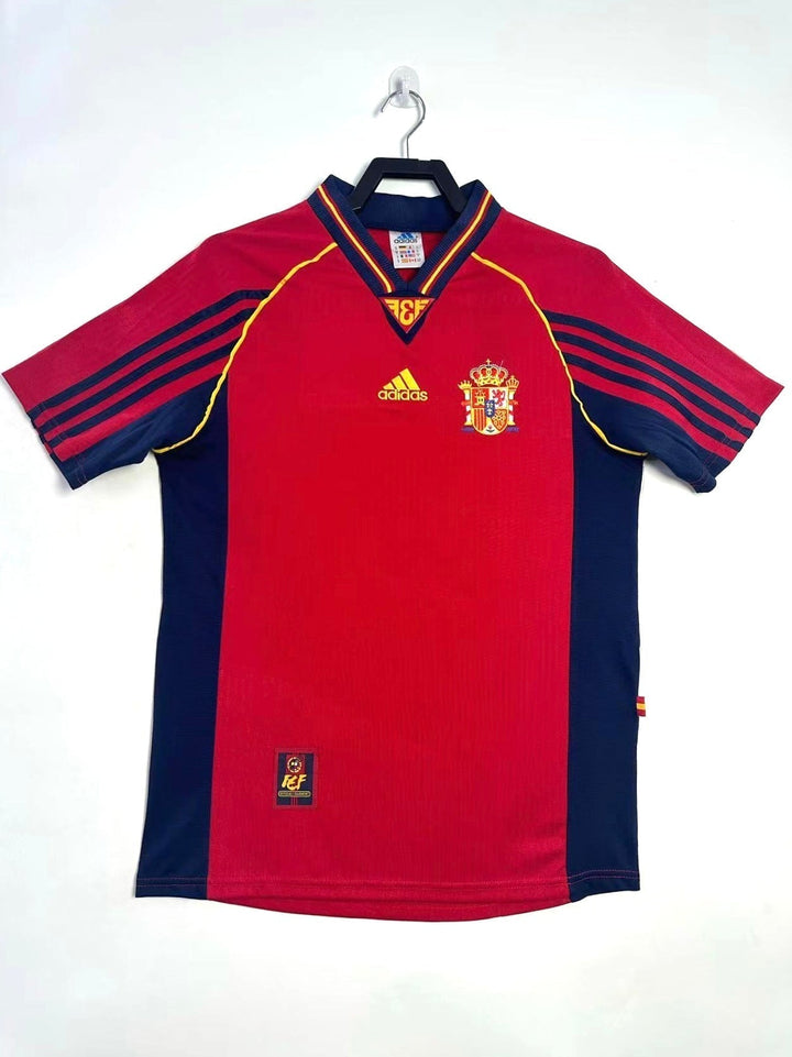 Spain 1998 Home Retro Shirt