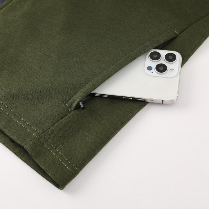 Puma Tech Fleece Jacket - Dark Green/Black