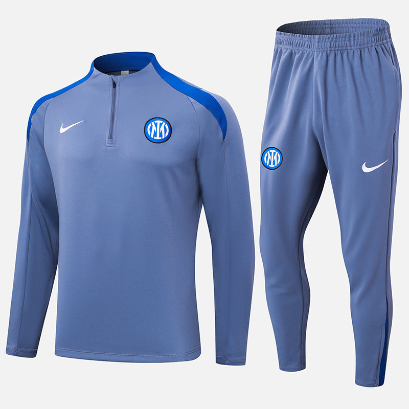 Inter Milan Training Set 2024/25 - Grayish Blue
