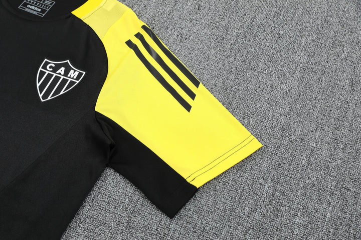 Atlético Mineiro 2025/26 Training Shirt - Black/Yellow