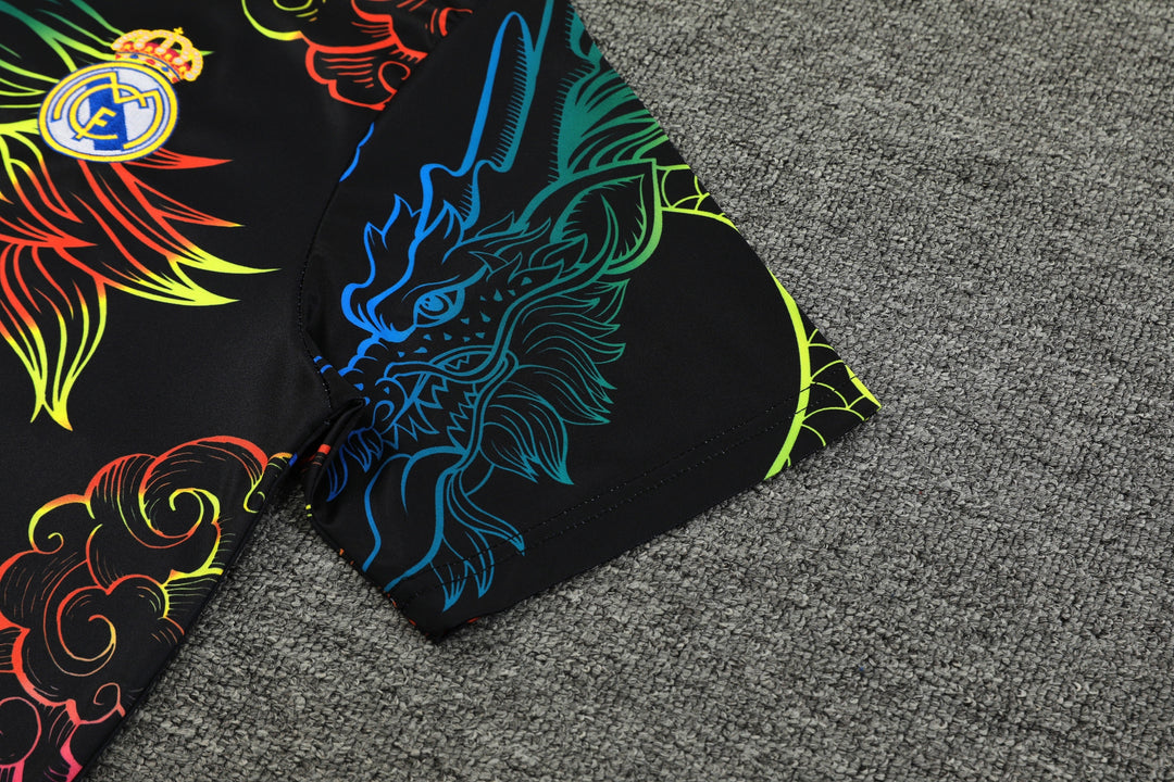 Real Madrid 2024/25 Training Kit - Black/Colorful