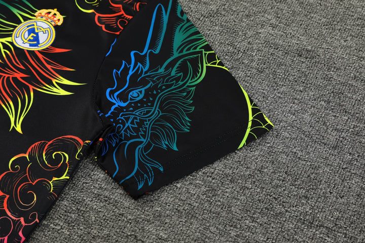 Real Madrid 2024/25 Training Kit - Black/Colorful