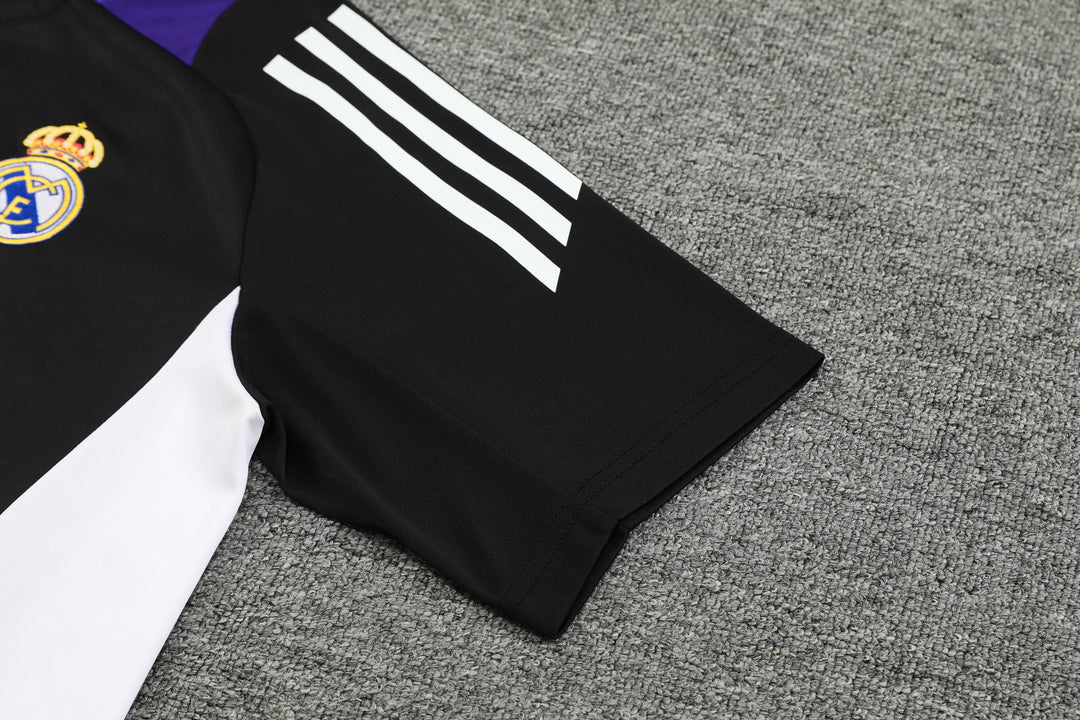 Real Madrid 2024/25 Training Kit - Black/Purple
