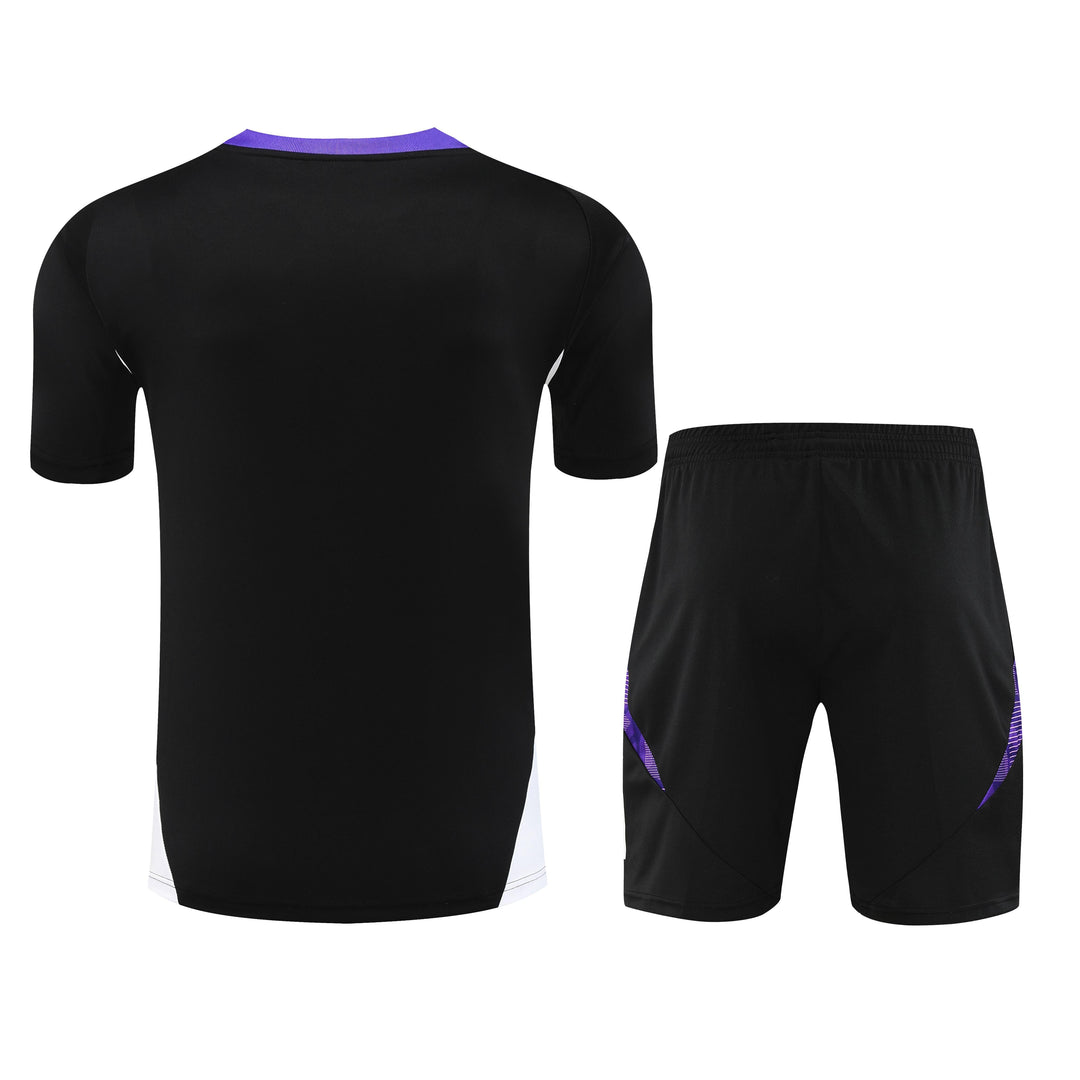 Real Madrid 2024/25 Training Kit - Black/Purple