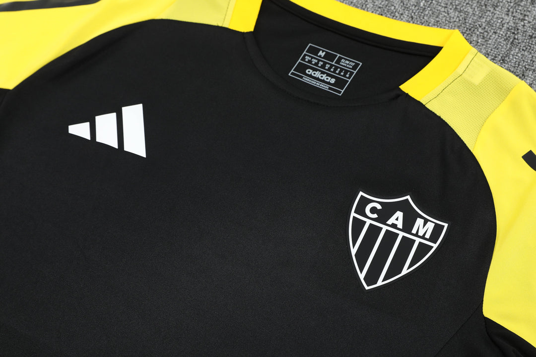 Atlético Mineiro 2025/26 Training Kit - Black/Yellow