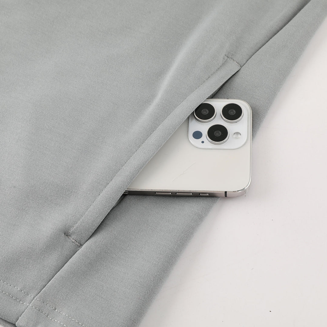 Puma Tech Fleece Jacket - Light Grey/Black