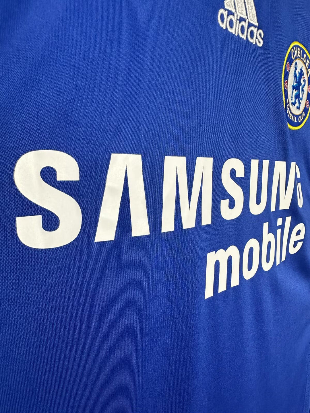 Chelsea 06/07 Home Retro Shirt - Long Sleeve