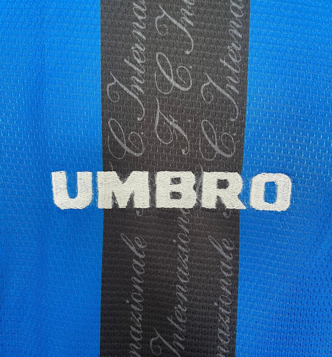 Inter Milan 97/98 Home Retro Shirt - Long Sleeve