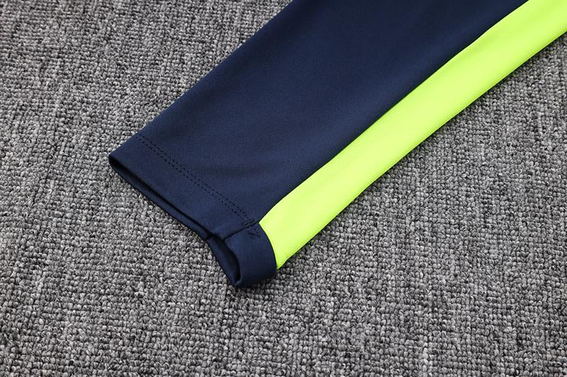 Nike Training Jacket - Navy Blue/Green