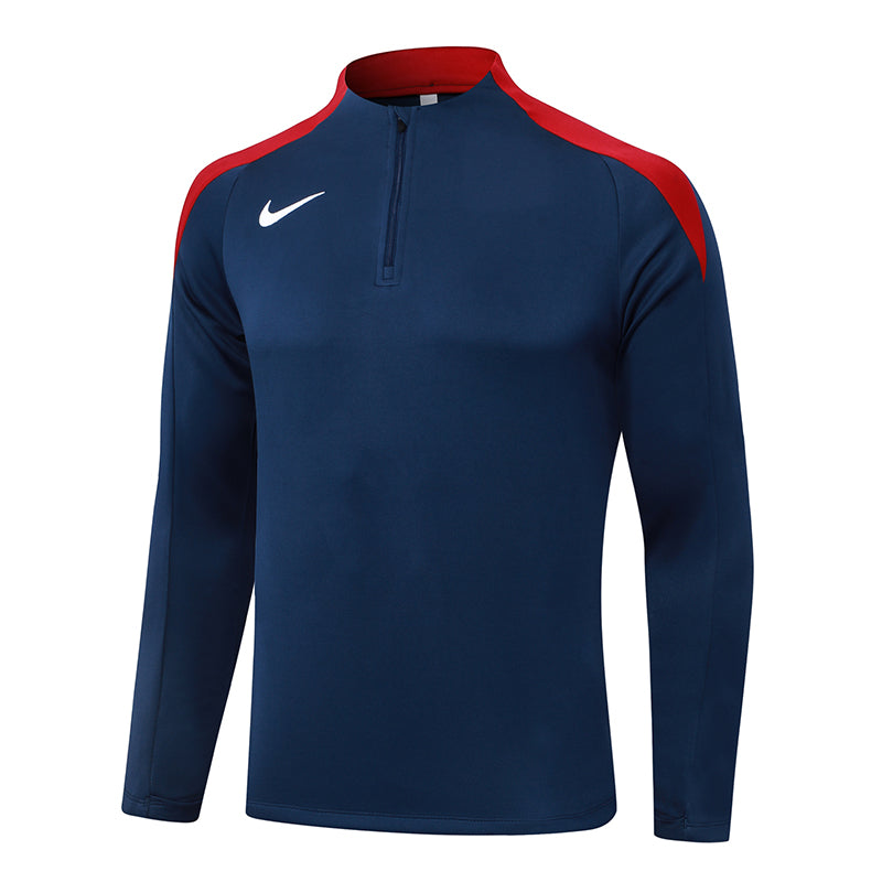 Nike Training Jacket - Navy Blue/Red II