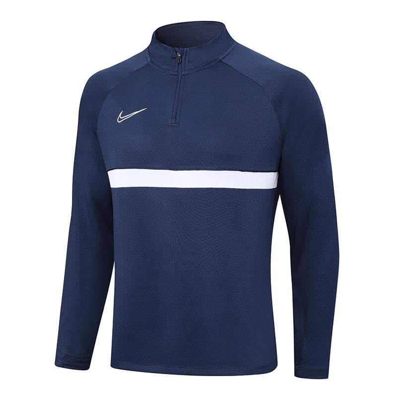 Nike Training Jacket - Navy Blue/White