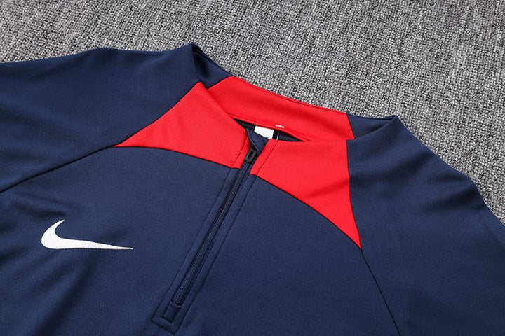 Nike Training Jacket - Navy Blue/Red II