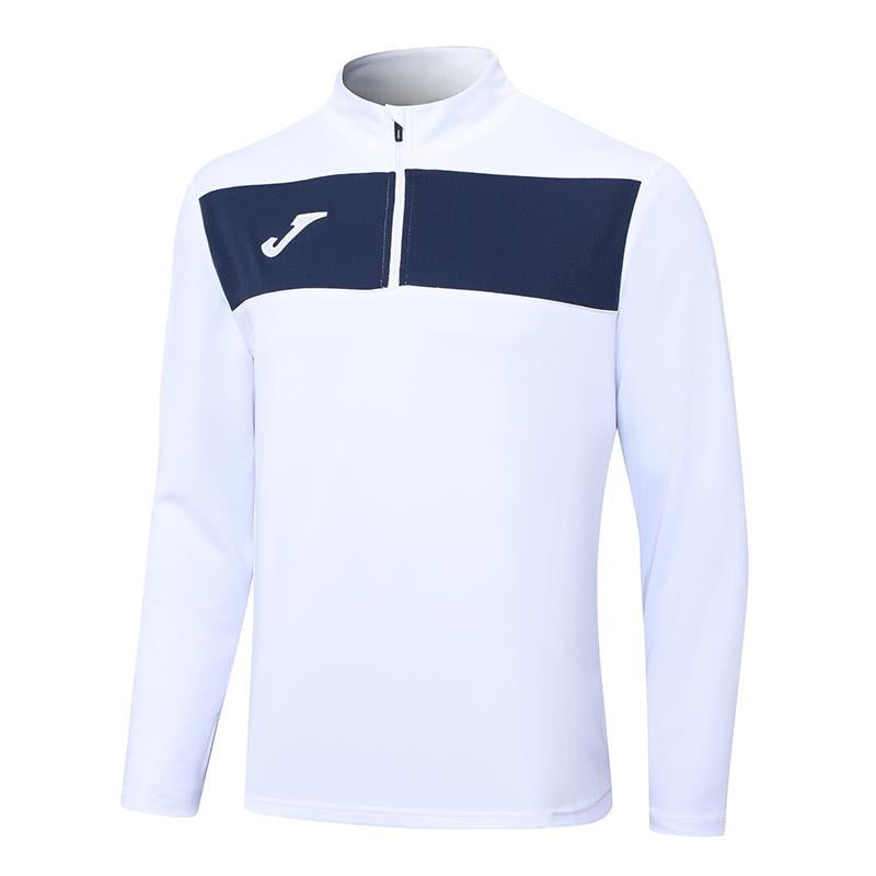 Joma Training Jacket - White/Navy Blue II