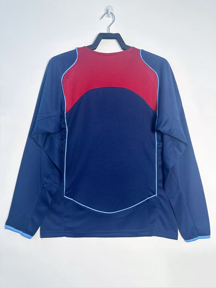 Atletico Madrid 04/05 Away Retro Shirt - Long Sleeve