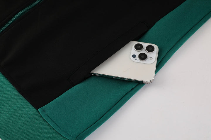 Adidas Jacket - Dark Green/Black