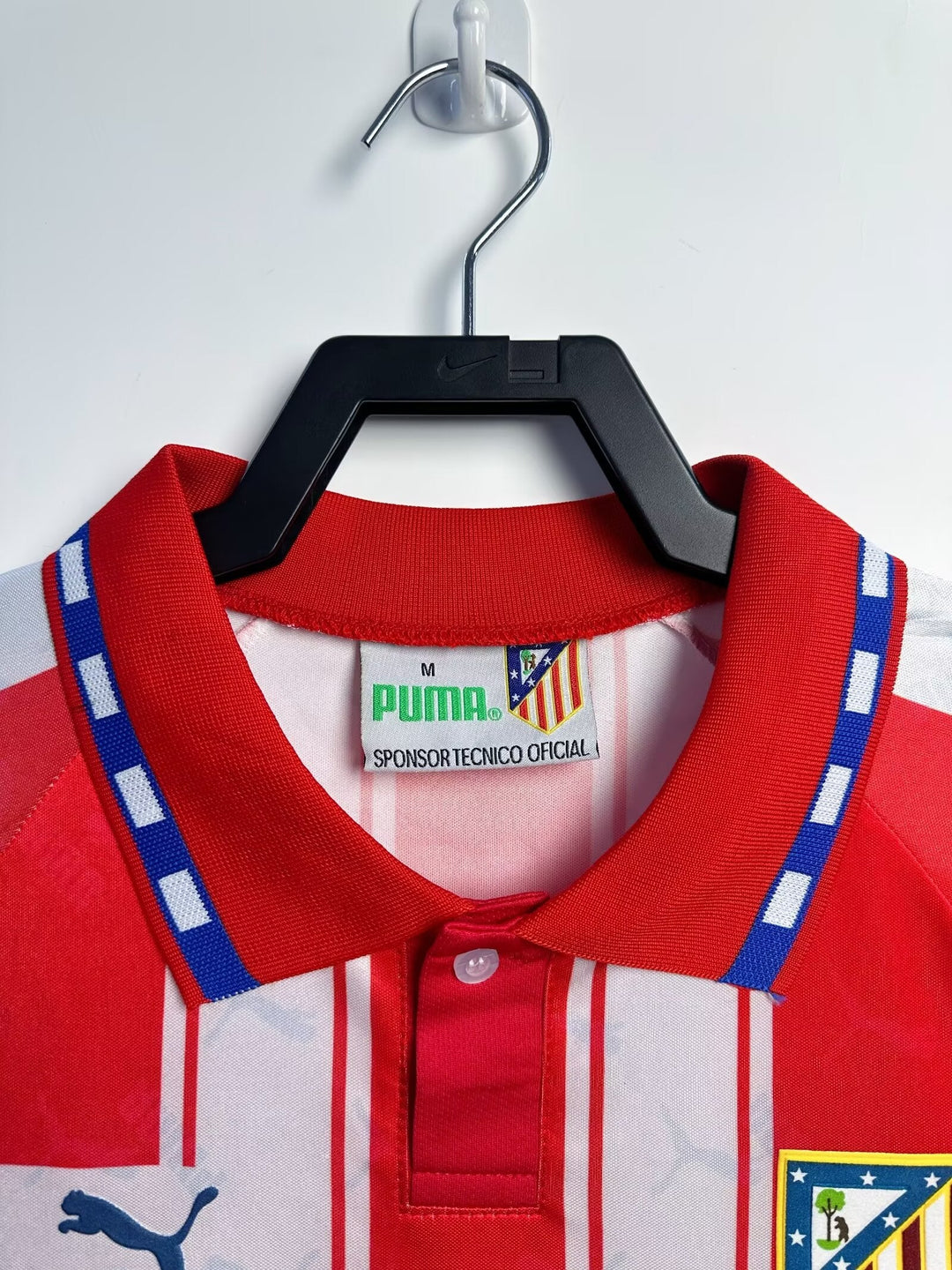 Atletico Madrid 94/95 Home Retro Shirt - Long Sleeve
