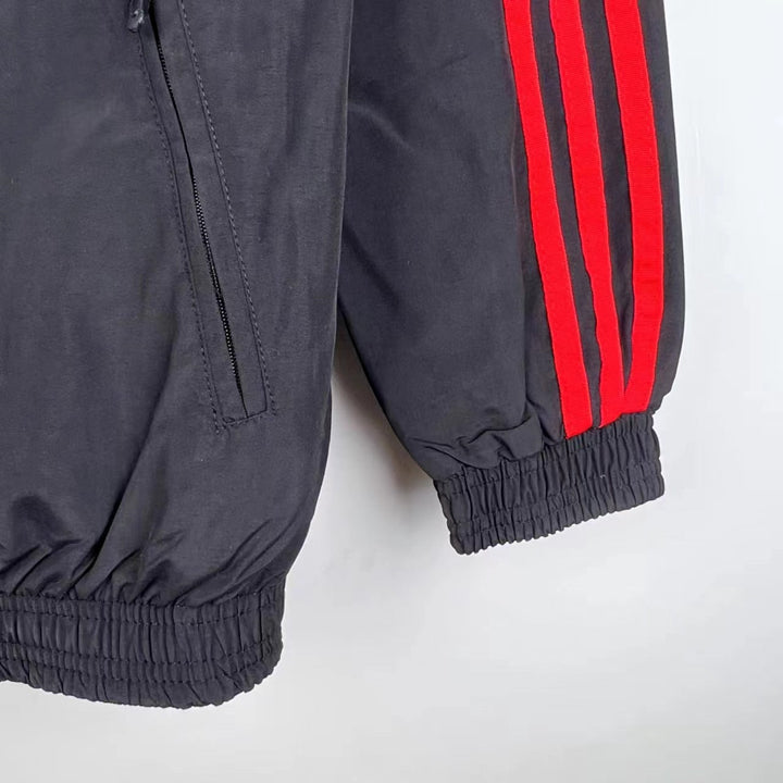 River Plate Windbreaker Jacket - Black/Red