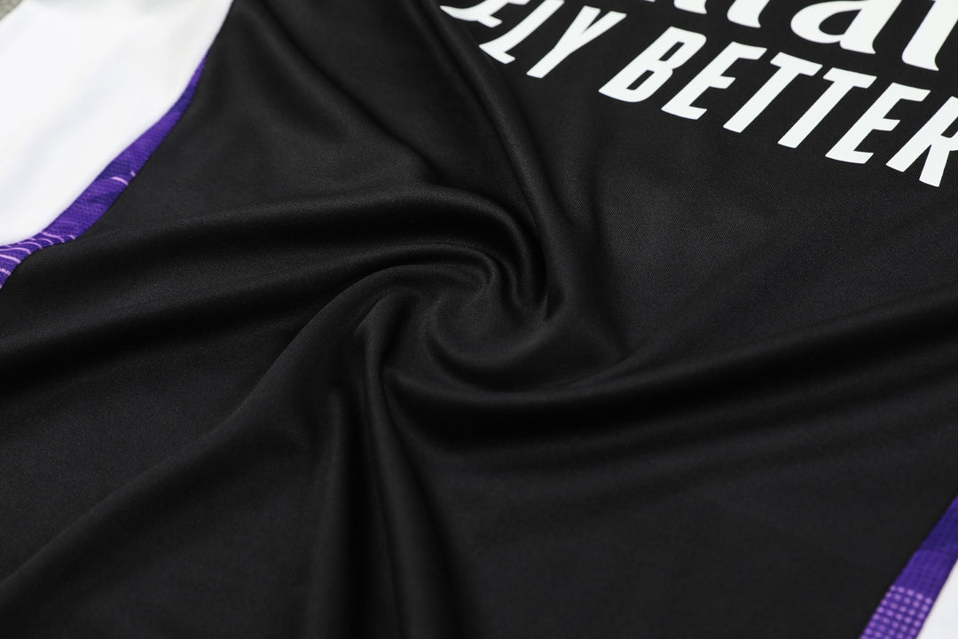 Real Madrid 2024/25 Training Kit - Black/Purple