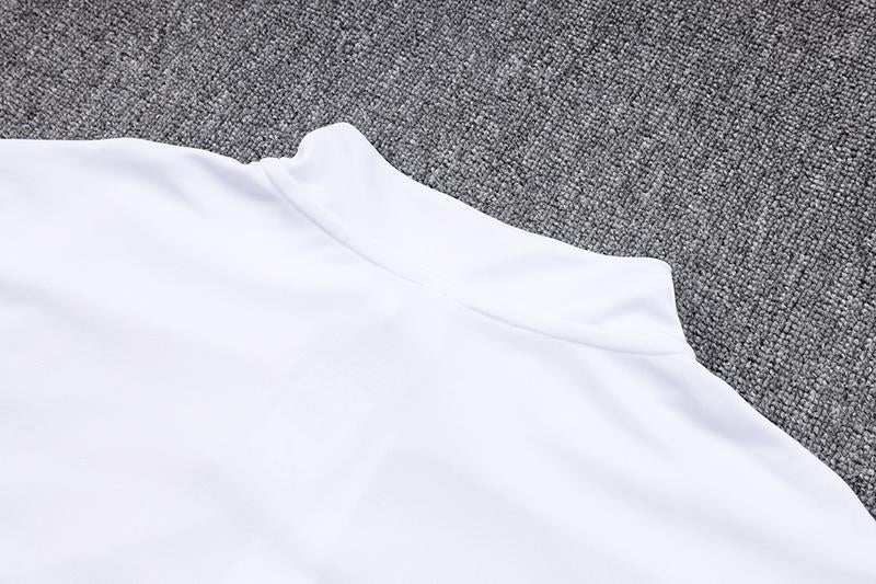 Joma Training Jacket - White/Navy Blue II