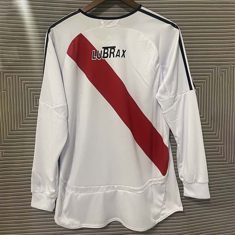 River Plate 2006/07 Home Retro Shirt - Long Sleeve