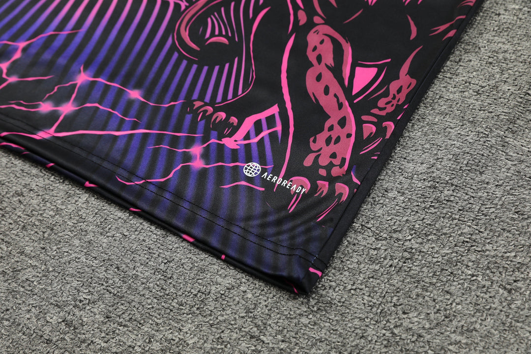 Real Madrid 2024/25 Training Kit - Black/Purple