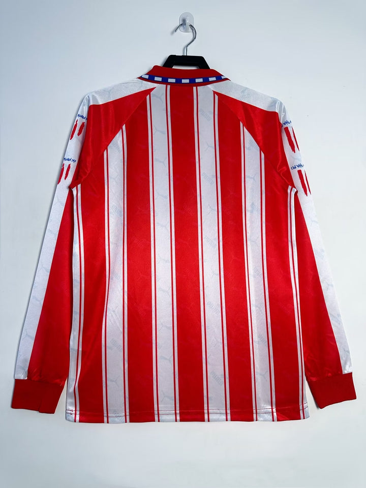 Atletico Madrid 94/95 Home Retro Shirt - Long Sleeve