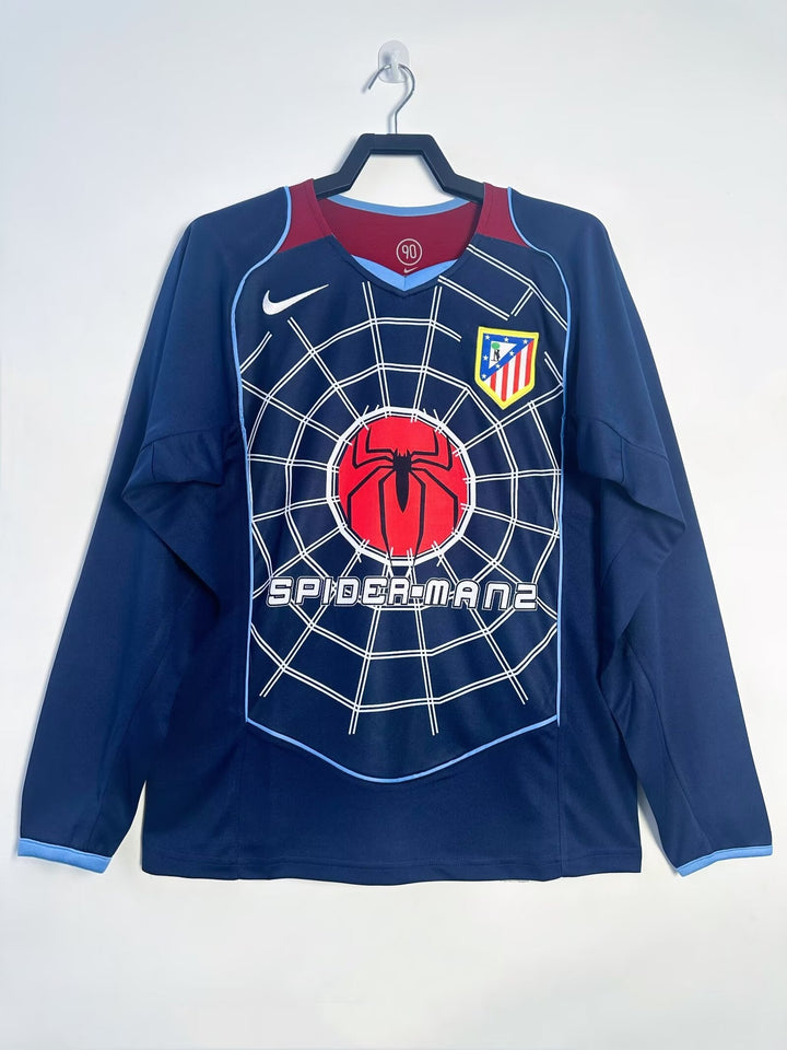 Atletico Madrid 04/05 Away Retro Shirt - Long Sleeve