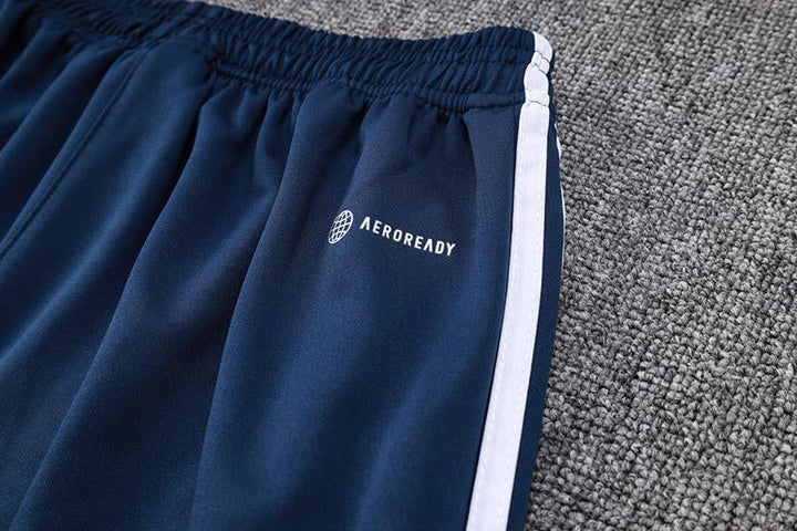 Adidas Training Pants - Navy Blue/White
